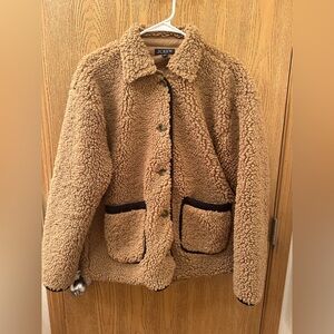 J. Crew Fuzzy Coat